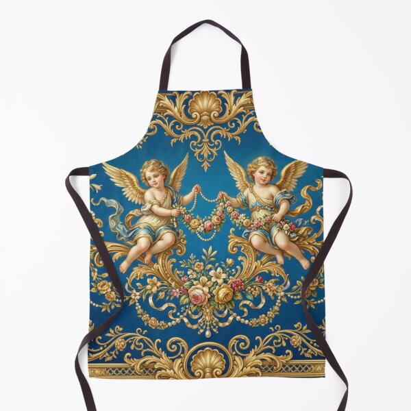 Item preview, Heavenly angels with flower garland designed and sold by Sigtrix.