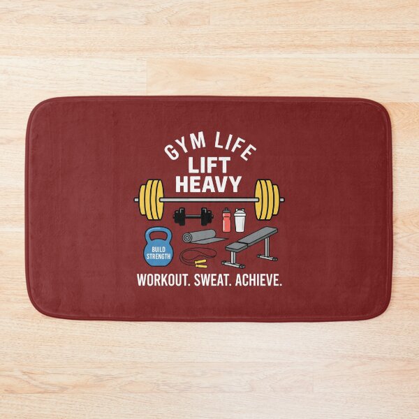 Item preview, Lift Heavy Gym Life Fitness Workout Motivation. designed and sold by MyHappyArtShop.