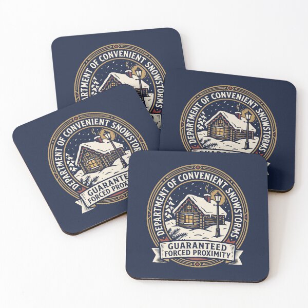 Item preview, Cabin Fever Cozy Winter - Snow Day Lover Cabin Badge designed and sold by SplashTastic.