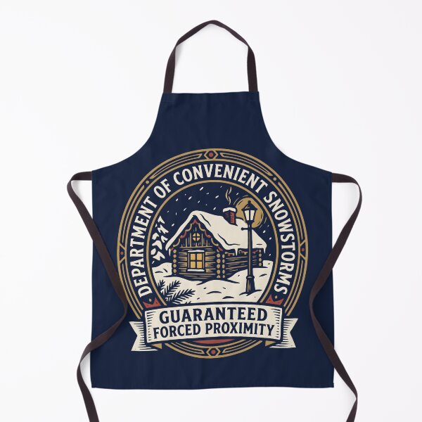 Item preview, Cabin Fever Cozy Winter - Snow Day Lover Cabin Badge designed and sold by SplashTastic.