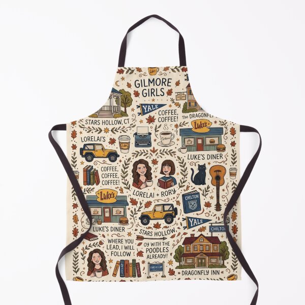 Aperçu de l'œuvre Collage Gilmore Girls créée et vendue par COFFEEWITHARTS.