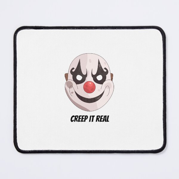 Item preview, Creep It Real Creepy Clown Mask Halloween Graphic designed and sold by RickTShop.