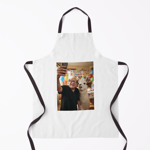 Item preview, Danny devito selfie llama llamas birthday cake memes happy Funny prank meme gift weird  designed and sold by CheeseBlueprint.