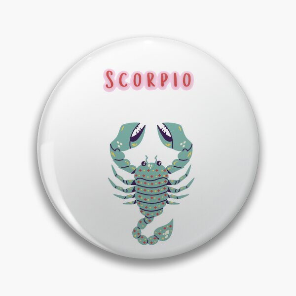 Item preview, Cute Scorpio Star Sign Scorpion Aesthetic Mint Green Zodiac Illustration designed and sold by By The Moon.