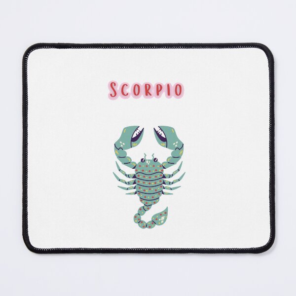 Item preview, Cute Scorpio Star Sign Scorpion Aesthetic Mint Green Zodiac Illustration designed and sold by By The Moon.