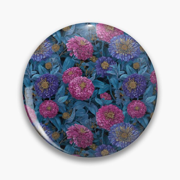 Item preview, Colorful Zinnia Flower  - Flower Bouquet Pattern - Mother'S Day Gift Ideas designed and sold by RoyalStarsPatts.