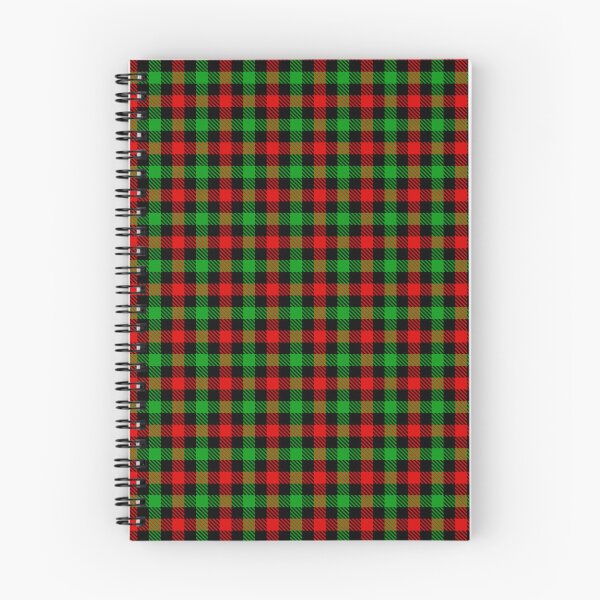 Item preview, Red And Green Tiny Gingham Check Black  designed and sold by PatternTitan.