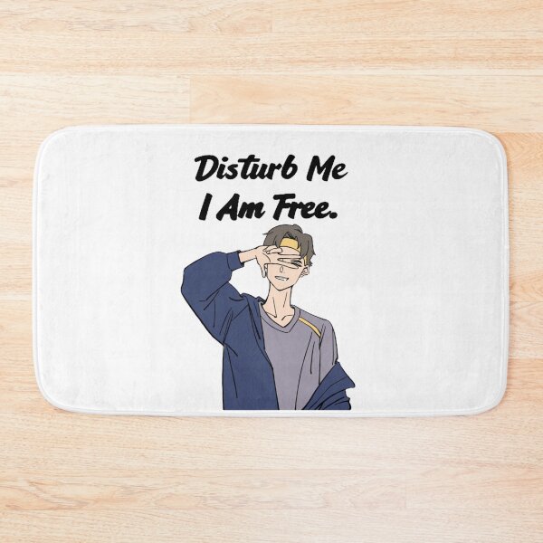 Item preview, DISTURB ME I AM FREE. FUNNY TYPOGRAPHY DESIGN. designed and sold by TypeMuse.