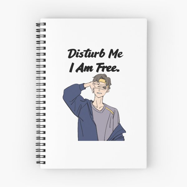 Item preview, DISTURB ME I AM FREE. FUNNY TYPOGRAPHY DESIGN. designed and sold by TypeMuse.