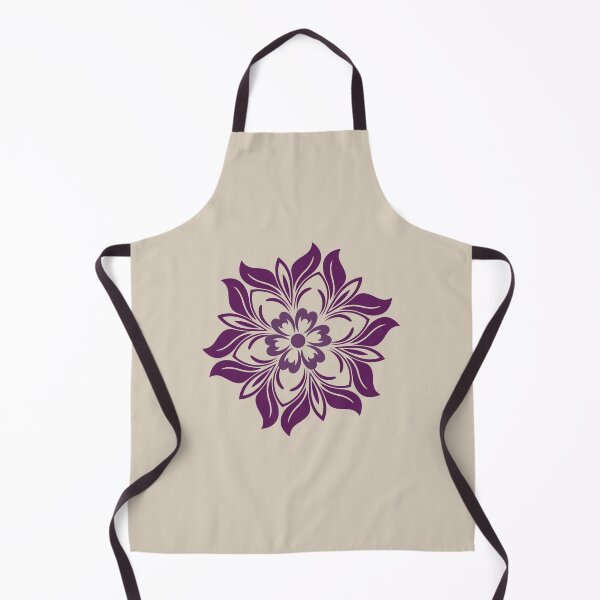 Item preview, Purple Floral Mandala Motif Pattern designed and sold by Jyoti Digital Artist.