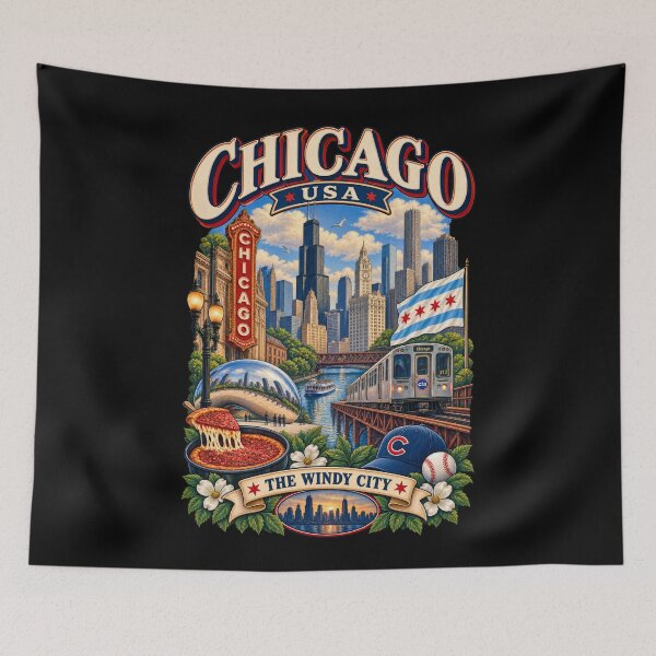 Item preview, Chicago Dreams – The Windy City designed and sold by RockitBaby.