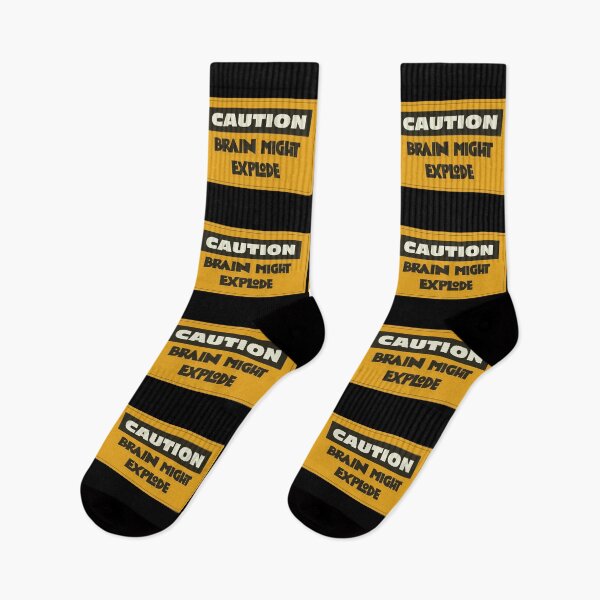Item preview, Caution Brain might explode designed and sold by NoBatteryClub.