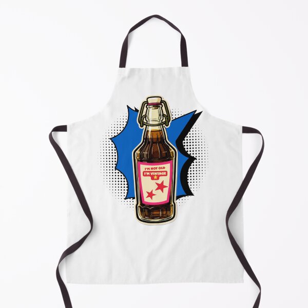 Item preview, Vintage bottle with the funny saying "I'm not old...", PanaluPrint designed and sold by PanaluPrint .