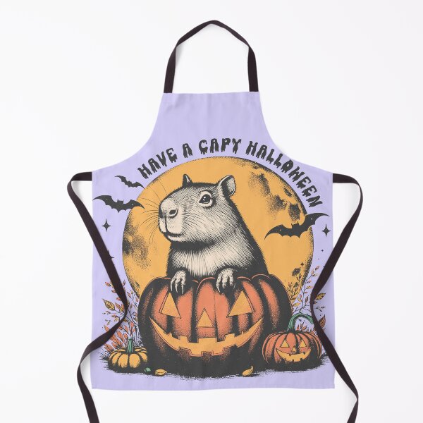 Item preview, Funny Capybara Pumpkin Halloween - Have A Capy Halloween designed and sold by legendaryskins.