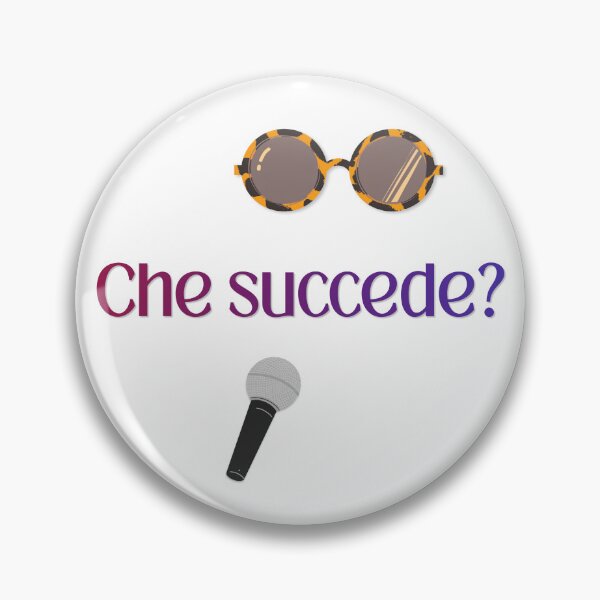 Item preview, Che succede? - iconic italian phrase by Morgan designed and sold by Lucia Mancuso.