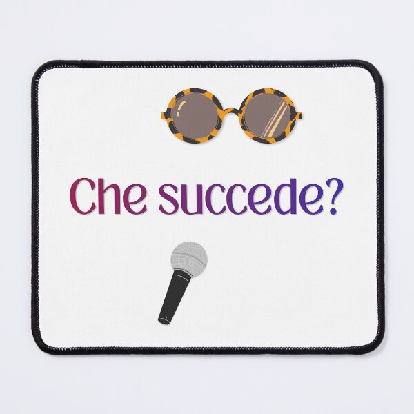 Item preview, Che succede? - iconic italian phrase by Morgan designed and sold by Lucia Mancuso.