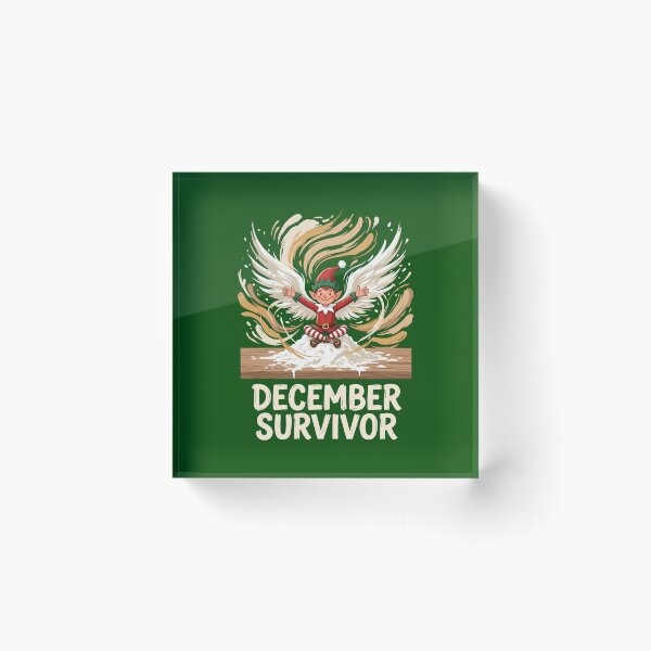Item preview, Christmas Elf Flour Angel - Tired Parent Holiday Humor designed and sold by SplashTastic.