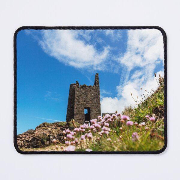 Item preview, Wheal Coates Tin Mine Tower Ruin on the Hillside designed and sold by Paul Thompson Photography.