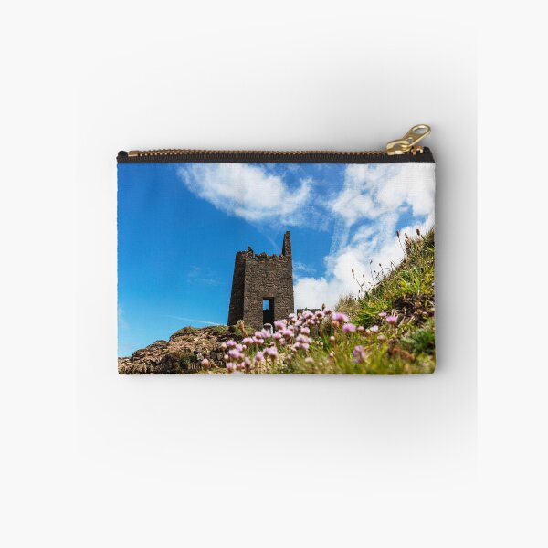 Item preview, Wheal Coates Tin Mine Tower Ruin on the Hillside designed and sold by Paul Thompson Photography.