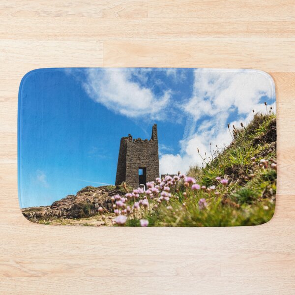 Item preview, Wheal Coates Tin Mine Tower Ruin on the Hillside designed and sold by Paul Thompson Photography.