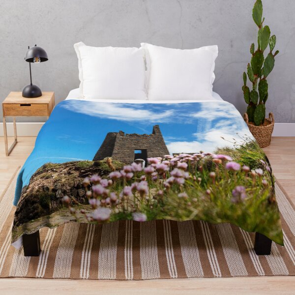 Item preview, Wheal Coates Tin Mine Tower Ruin on the Hillside designed and sold by Paul Thompson Photography.