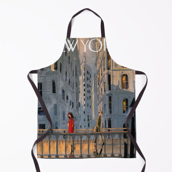 Item preview, The New Yorker - Evening Walk in the City designed and sold by newjoseph.