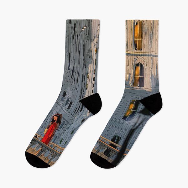 Item preview, The New Yorker - Evening Walk in the City designed and sold by newjoseph.