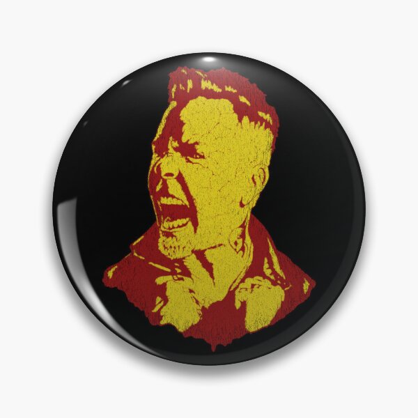 Item preview, James Hetfield Metal Shouting Frontman Halftone Distressed Graphic Art designed and sold by surmind.