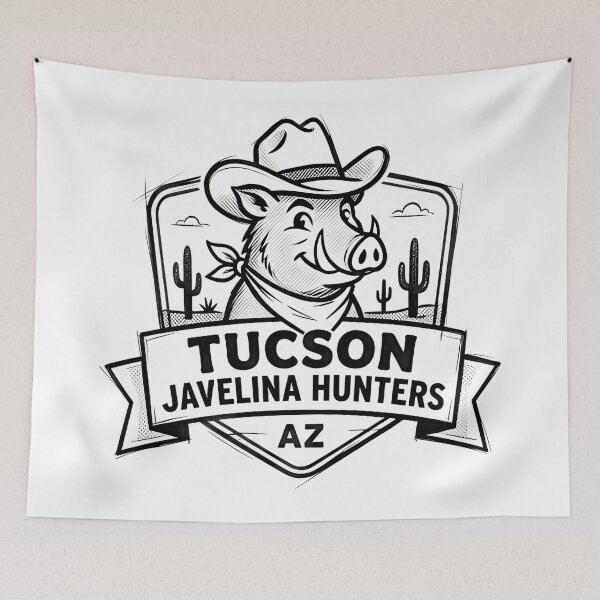 Item preview, Vintage Peccary Hunting - Javelina Hunters  designed and sold by Art-Arcade6.