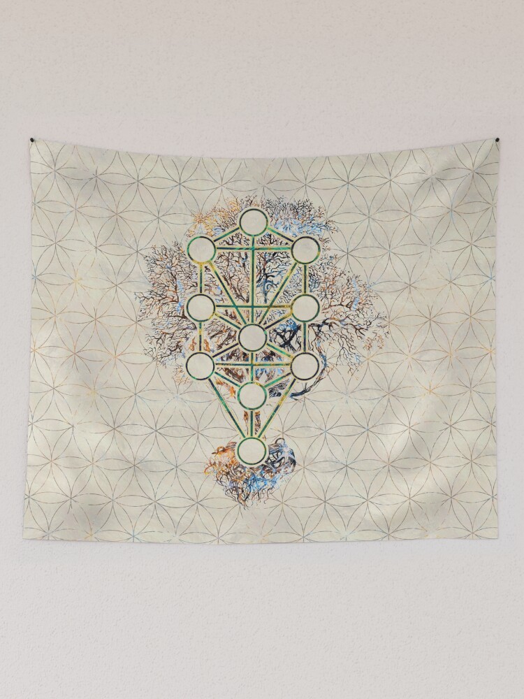 Kabbalah tree best sale of life tapestry