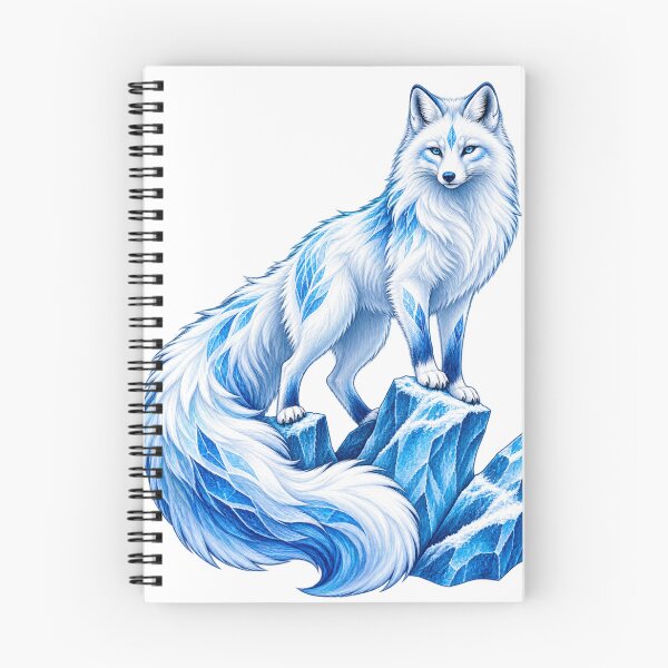 Item preview, Glacier-Crest Arctic Fox Guardian designed and sold by thetechnopath.