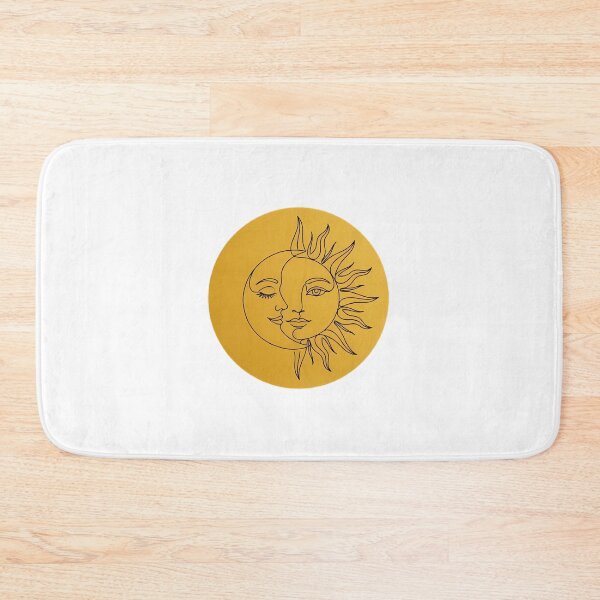 Item preview, Celestial Sun and Moon Line Art Boho Wall Decor designed and sold by GTFullShop.