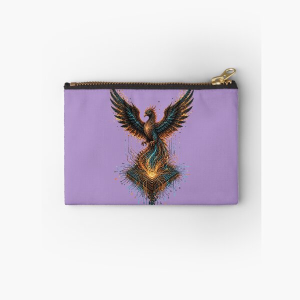 Item preview, Digital Phoenix - Cyberpunk CPU Microchip Circuit Board Bird designed and sold by SVox.