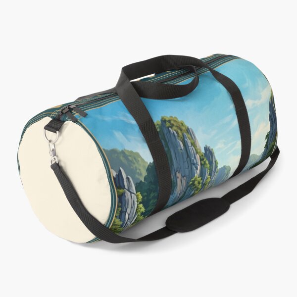 Item preview, El Nido Philippines Vintage Travel Art – Limestone Lagoons & Bacuit Bay designed and sold by Bomax121.