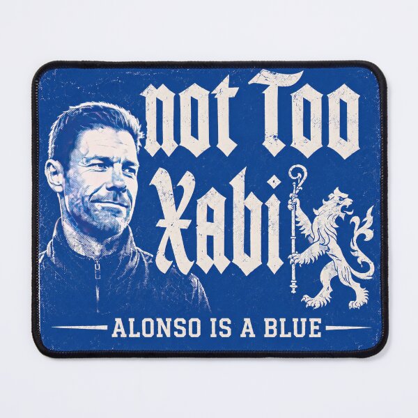Item preview, Not Too Xabi - Alonso Is a Blue - Chelsea Xabi Alonso Football Art designed and sold by PharaonicArtist.