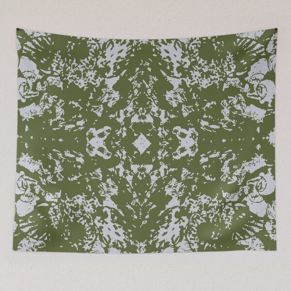 Item preview, Lavender Green Tea Abstract Maximalist Print designed and sold by Nature's Patterns .