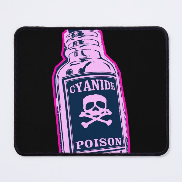 Item preview, Cyanide Poison Bottle Neon Gothic designed and sold by weirdove.