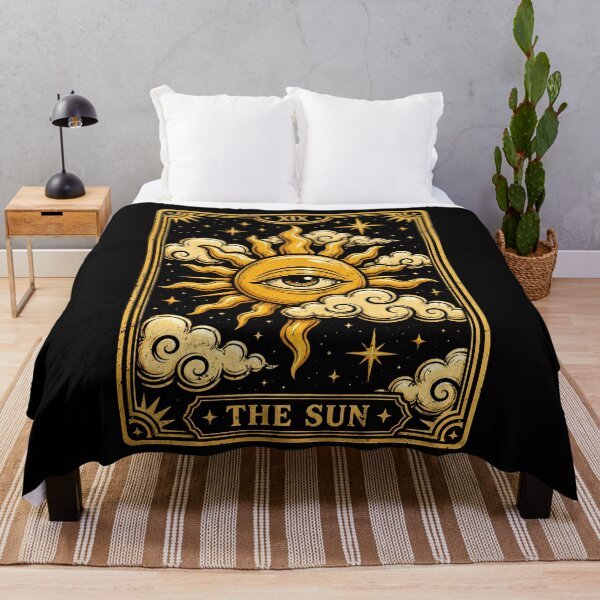 Item preview, Mystical Sun Tarot Card Design designed and sold by rafaeltto.