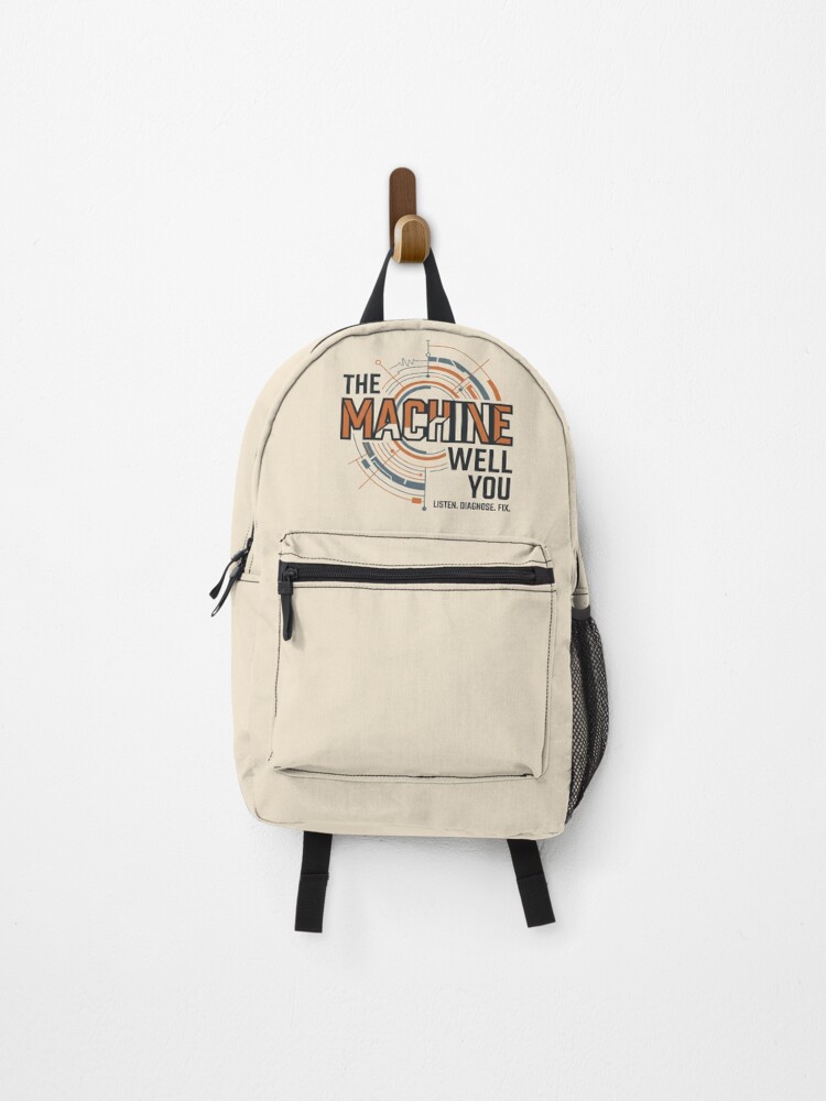 Thumbnail 1 of 3, Backpack, Mechanical Troubleshooting Engineer Machine Design designed and sold by Mora2023.