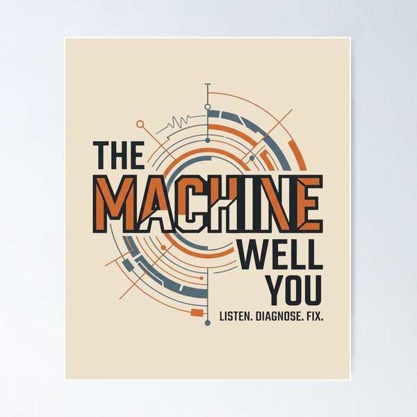 Item preview, Mechanical Troubleshooting Engineer Machine Design designed and sold by Amr Darwish Graphic designer.