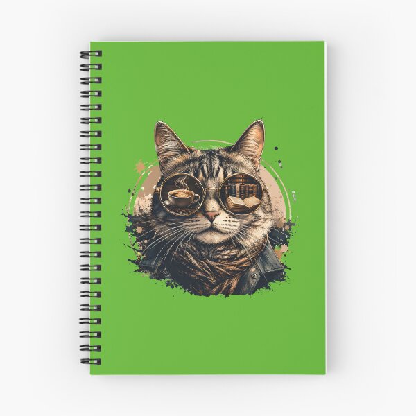 Item preview, Coffee Cat Book Lover - National Coffee Day Aestheti designed and sold by Retro Whiskers.