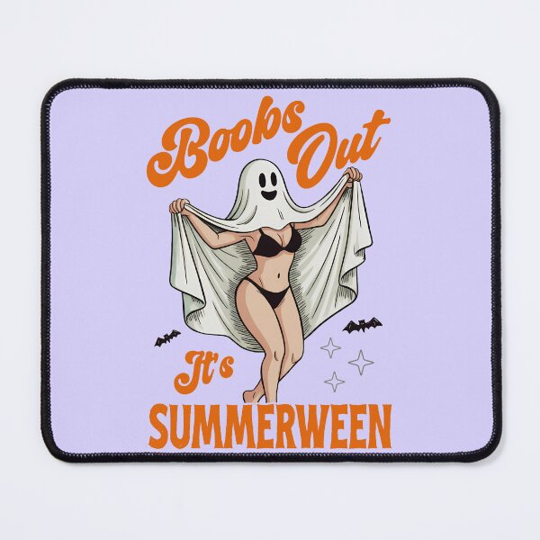 Item preview, Boobs Out It's Summerween Ghost designed and sold by legendaryskins.