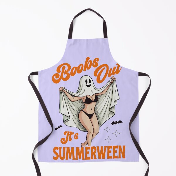 Item preview, Boobs Out It's Summerween Ghost designed and sold by legendaryskins.