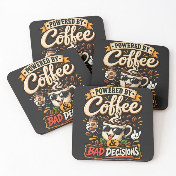 Item preview, Coffee First Questions Later - Vintage Retro Coffee Design designed and sold by treandsart.