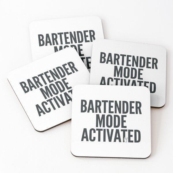 Item preview, Bartender Mode Activated Funny Mixologist Cocktail Shaker Bar Staff designed and sold by raedattia.