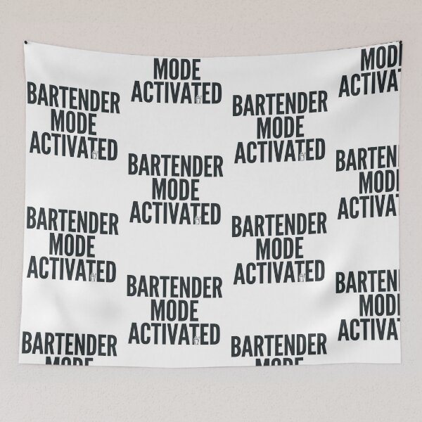 Item preview, Bartender Mode Activated Funny Mixologist Cocktail Shaker Bar Staff designed and sold by raedattia.