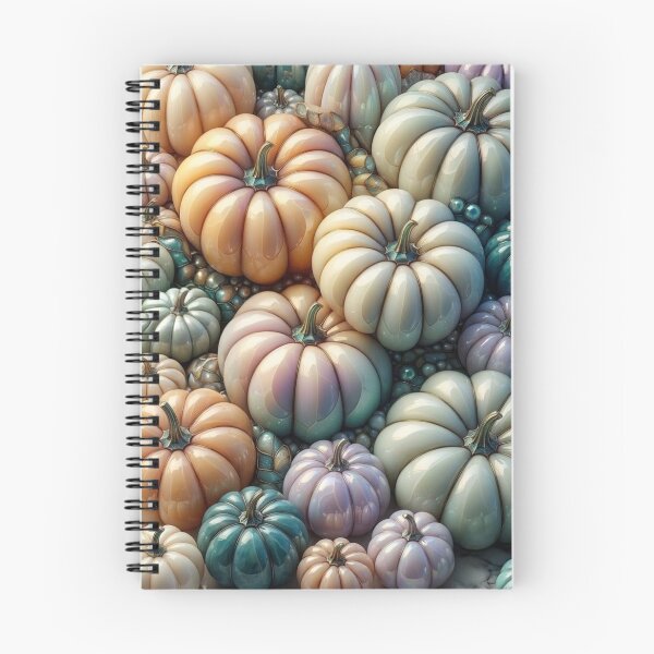 Item preview, Elegant Pastel Pumpkin Floral Halloween Aesthetic designed and sold by BriSher.