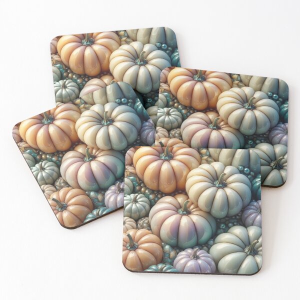 Item preview, Elegant Pastel Pumpkin Floral Halloween Aesthetic designed and sold by BriSher.
