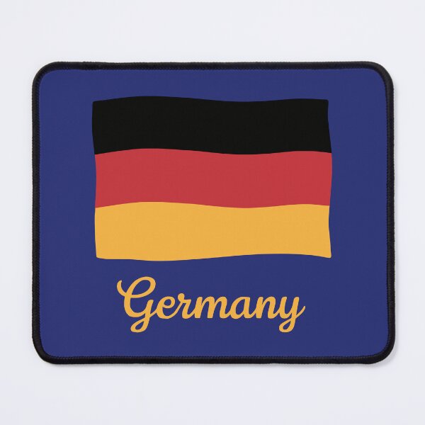 Item preview, Germany Flag Waving German Pride Aesthetic Typography designed and sold by MavtM.