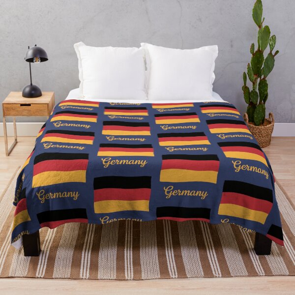 Item preview, Germany Flag Waving German Pride Aesthetic Typography designed and sold by MavtM.